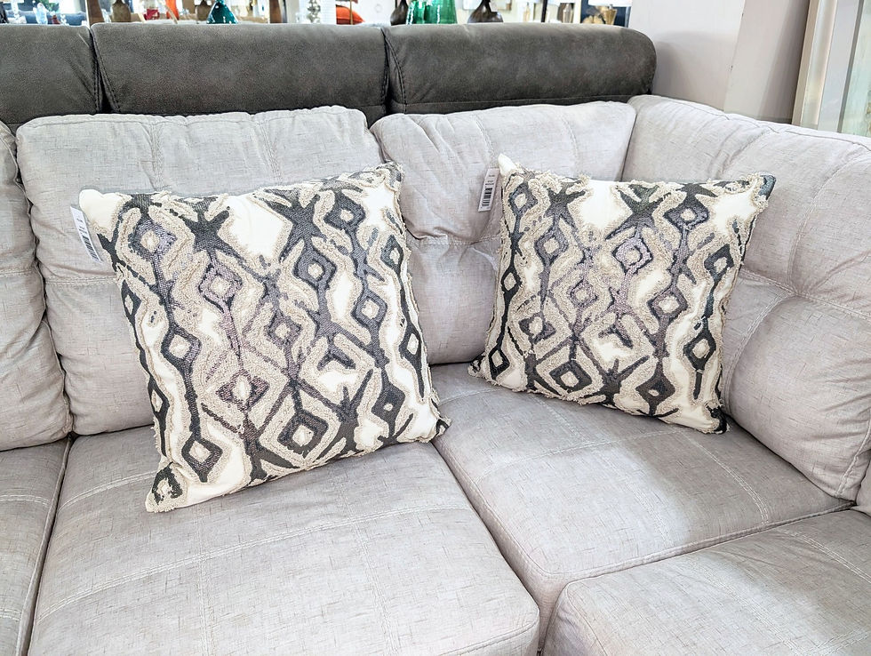 Round Upholstered Ottoman