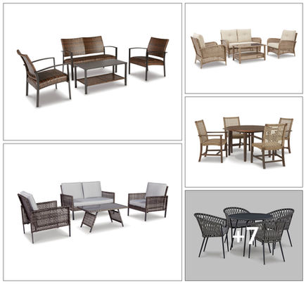 A VARIETY OF OUTDOOR FURNITURE
