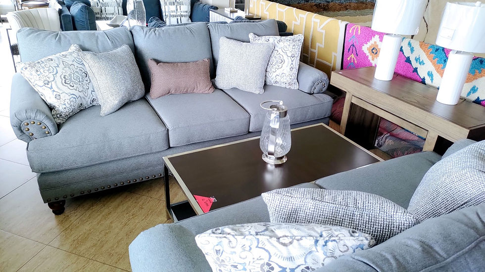 Sofa and Loveseat