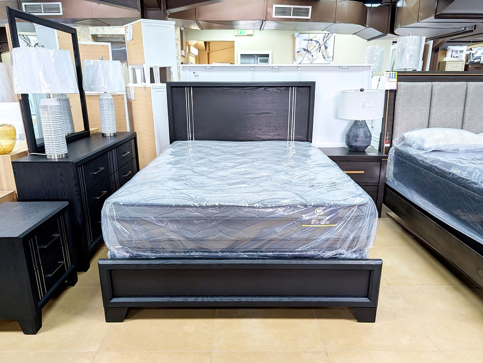 Refined Modern 5-Piece Queen Bedroom Group