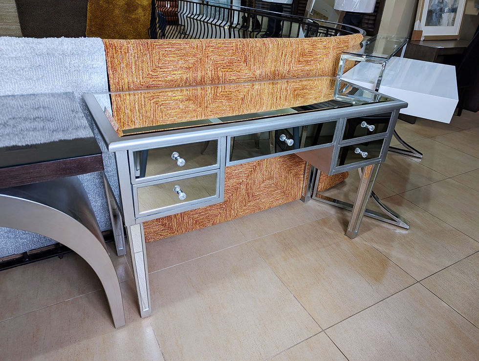 Mirrored Writing Desk