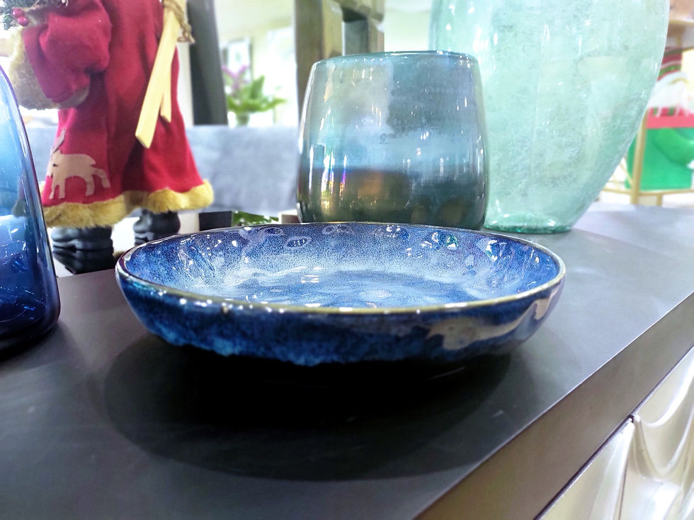 Glazed Ceramic Plate