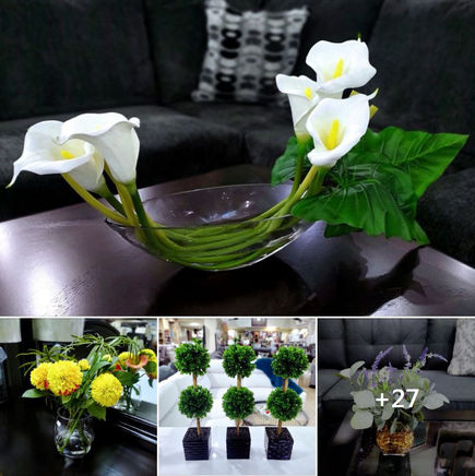 ARTIFICIAL FLOWERS & ARRANGEMENTS