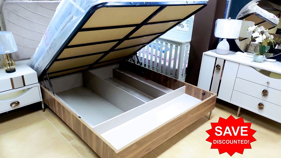 Queen Bed…with Storage!