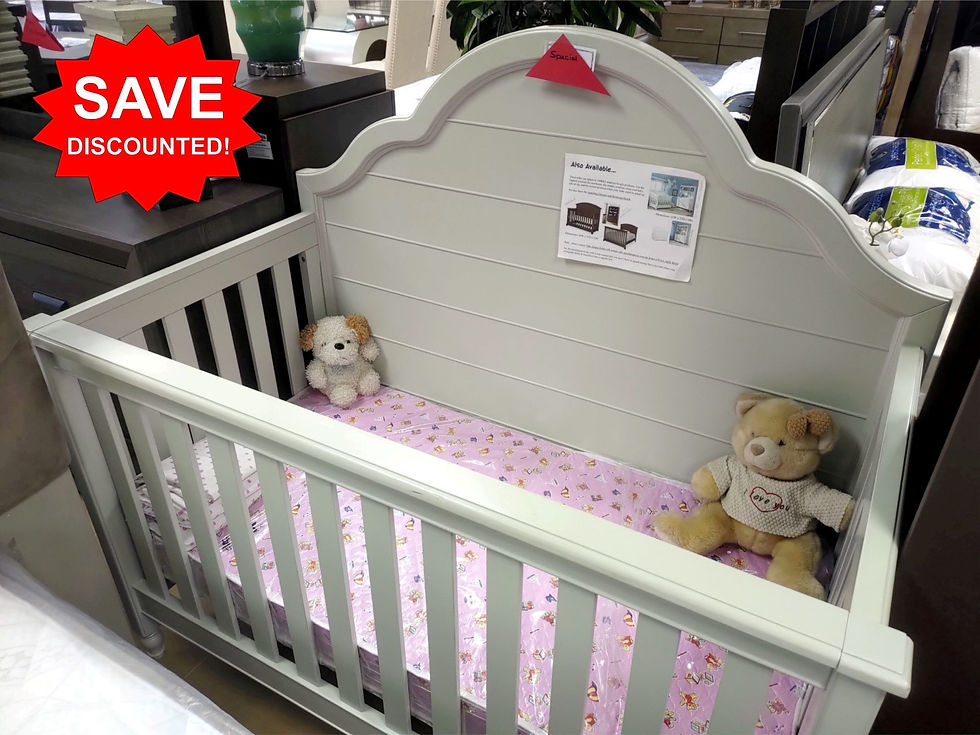 Quality Multi-Age Crib – Adjustable to THREE Height Levels!