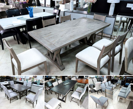 A VARIETY OF DINING SETS