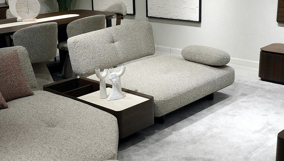 Sectional w/ Adjustable Backrests