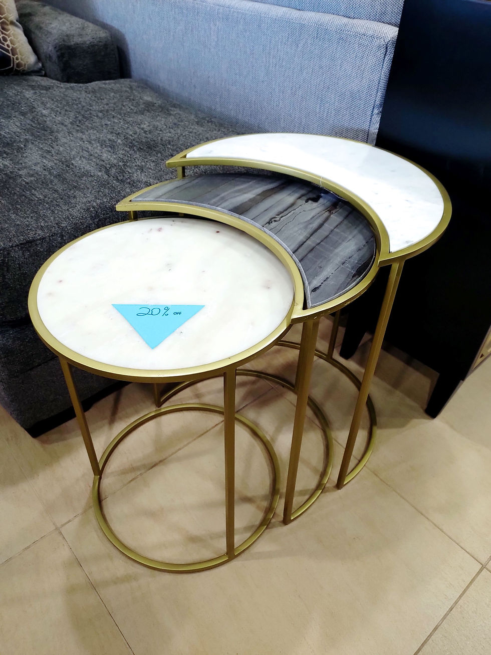 Marble Nesting Tables