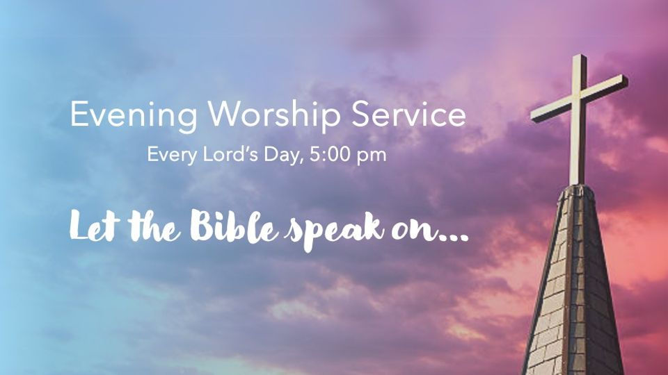 Evening Worship Service