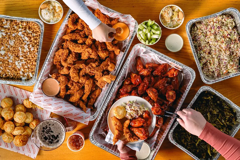 Delivery and takeout counter at the West Covina location.