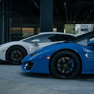 Family unloading luggage from luxury SUV rental in Austin — Caliber’s premium vehicle ready for Hill Country road trips.