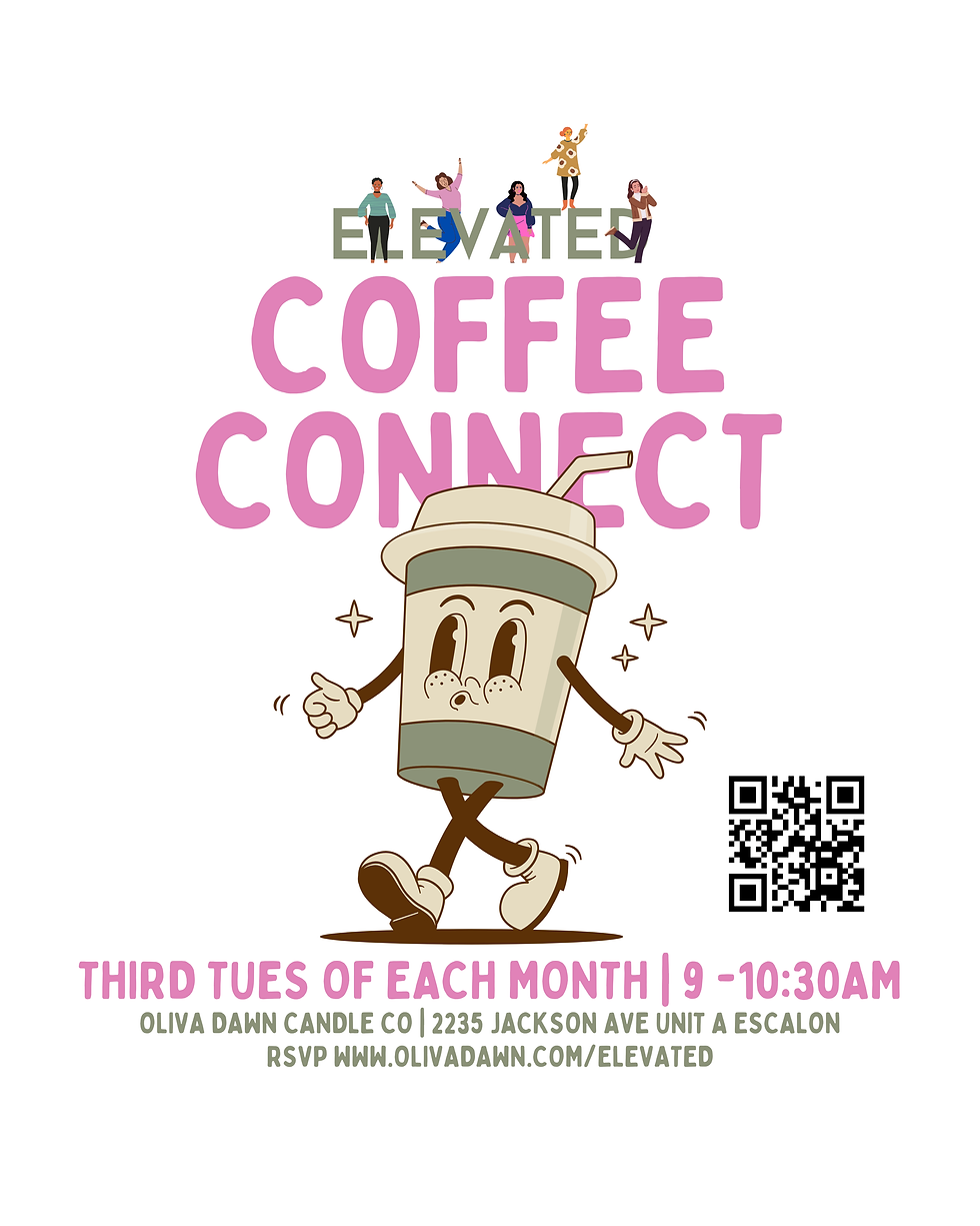 Beige Illustrative Retro Coffee Promo Poster A4 (3)