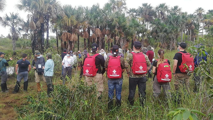 Equipos de segurida safety First - Medicos en rodaje en selva