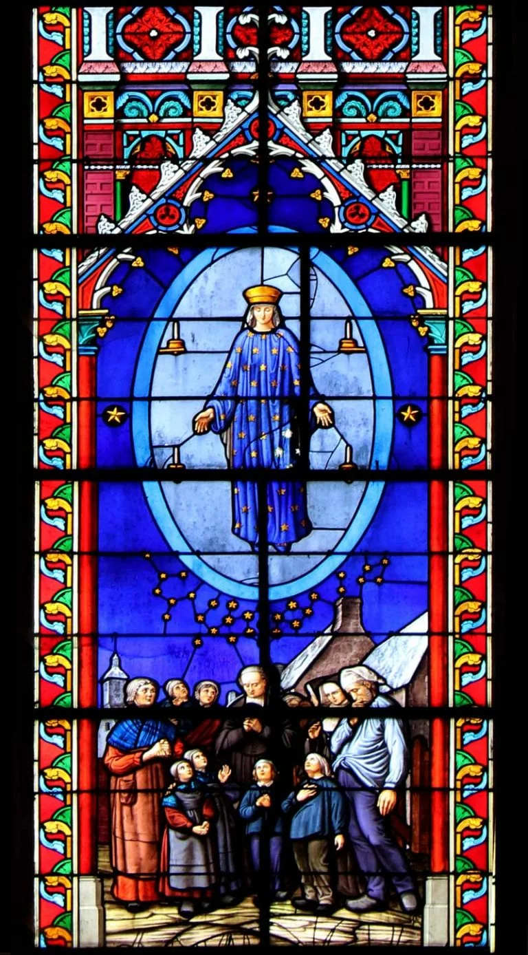 Vitrail de la basilique : 2
