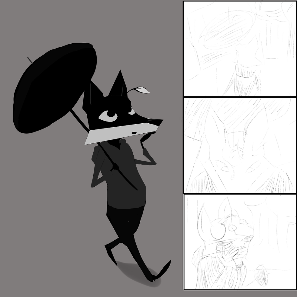 Wolf Character Concept 1