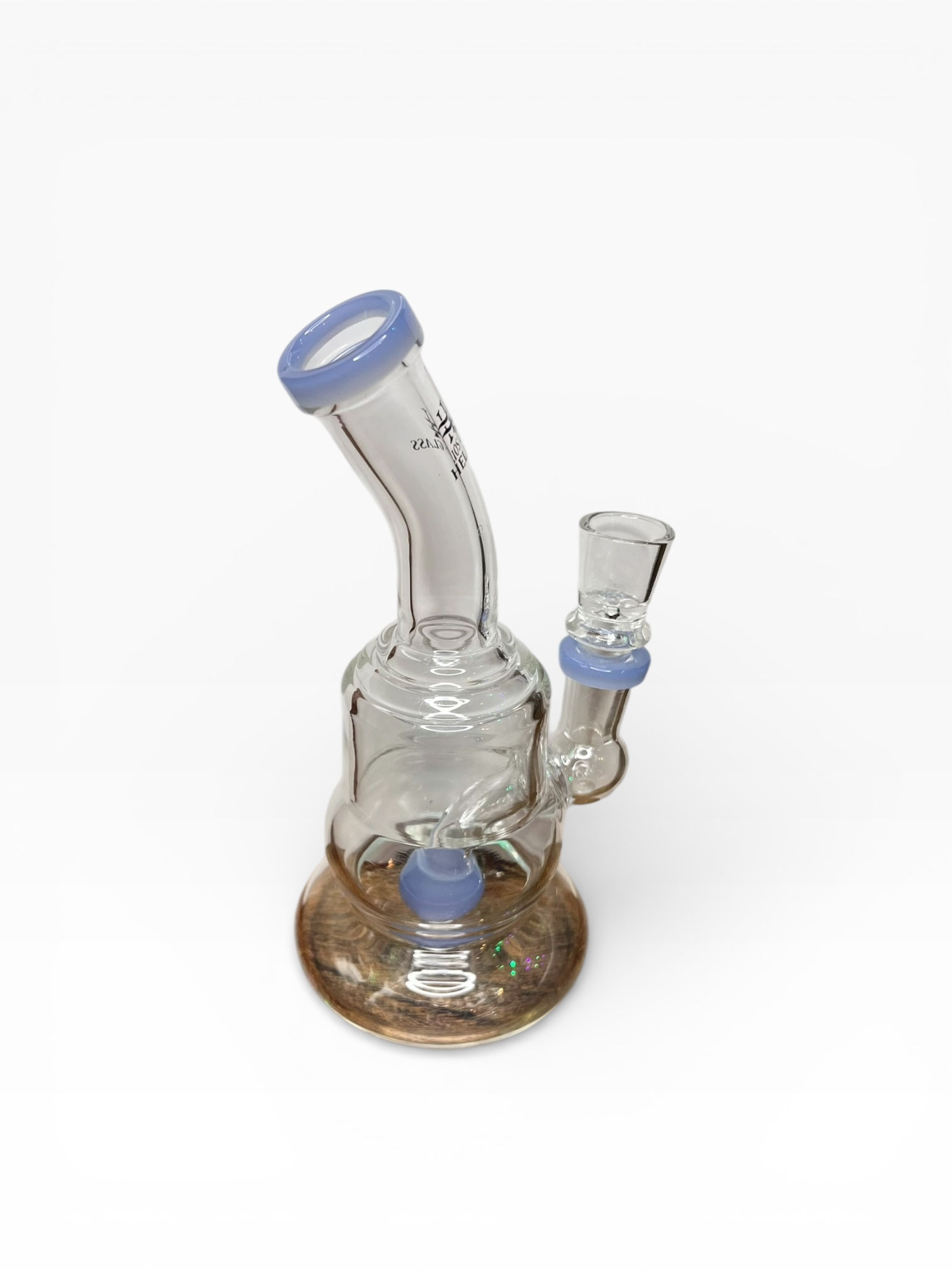 Helios Glass 7” Mini Bong w/ Percolator