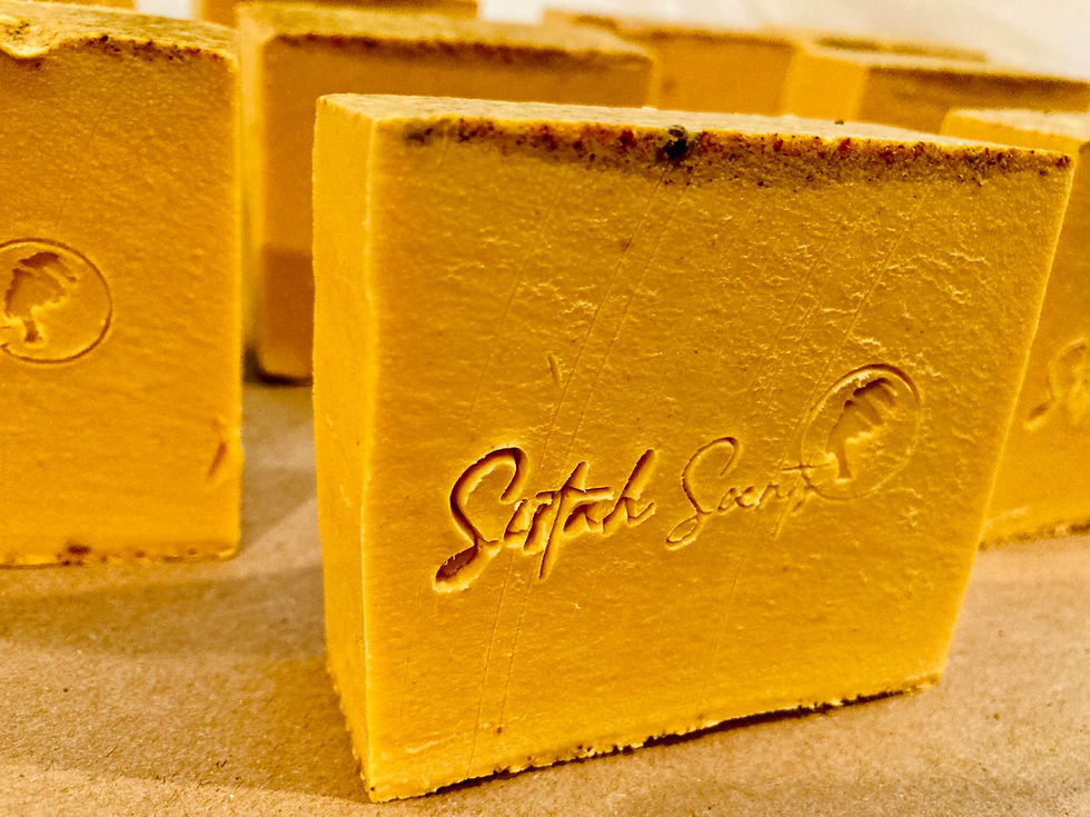 Thumbnail: Glowing Ginger + Turmeric Soap Bars
