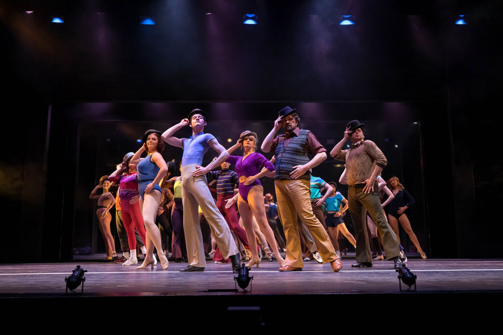 A Chorus Line
Phoenix theatre
Director: Jeff Whiting
Hair/Make-up Designer- Shelby Joiner
Scenic Designer: Douglas Clark
Lighting Designer: Yelena Babinskaya