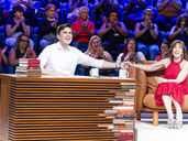 No "Arena dos Saberes", Gabriel Chalita conversa com ator que interpreta Herbert Viana no musical sobre Paralamas do Sucesso