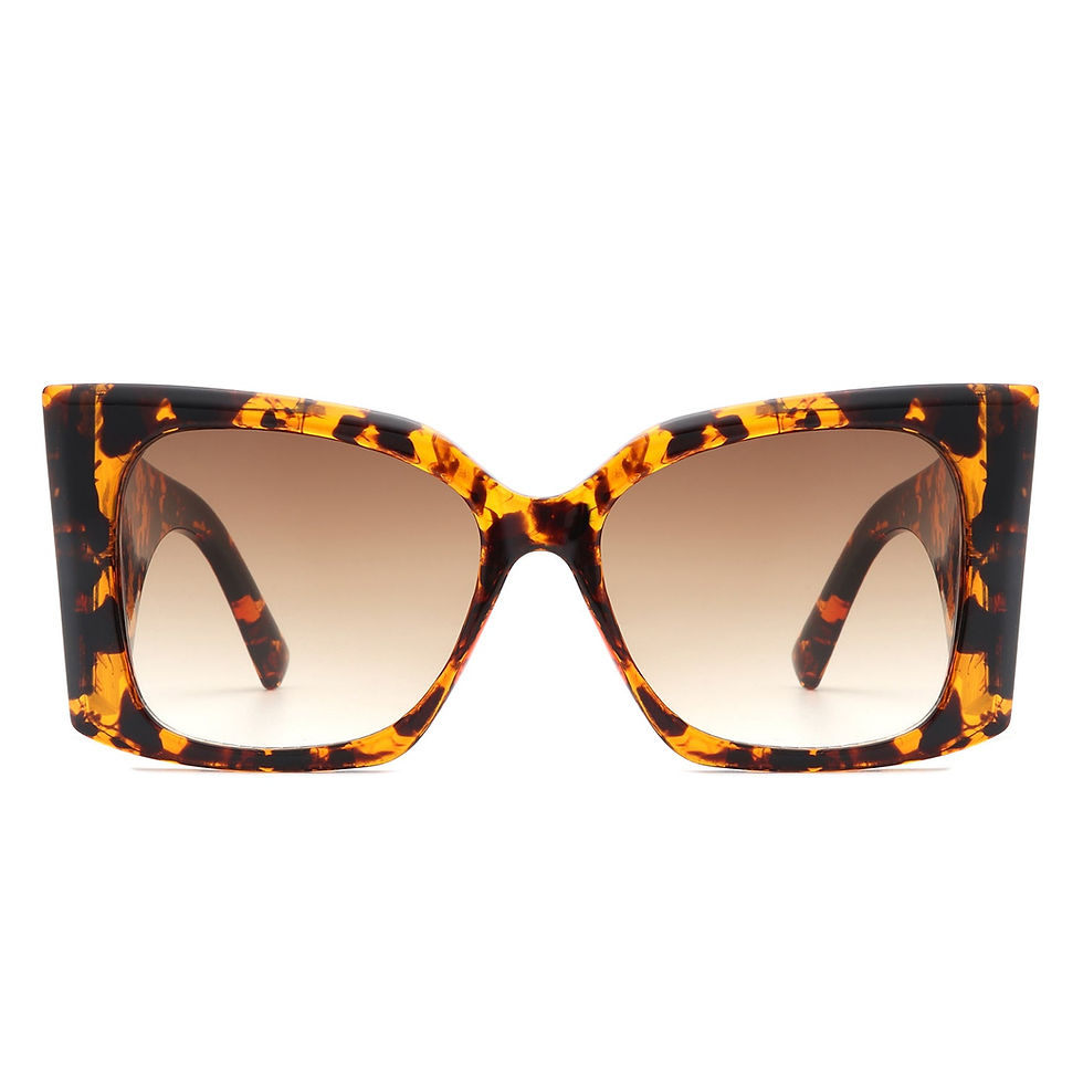 Thumbnail: Skydusts - Oversize Chunky Fashion Large Women Sunglasses