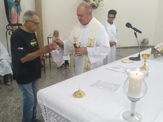Sr. Alcides Braghetto: o primeiro coroinha da paróquia