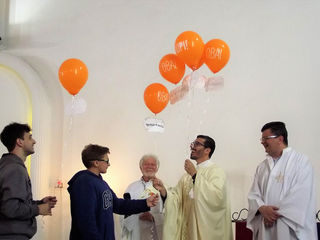 Comunidade festeja 9º aniversário de ordenação do Padre Tiago