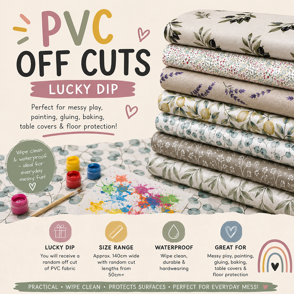 PVC Off cuts messy play photo