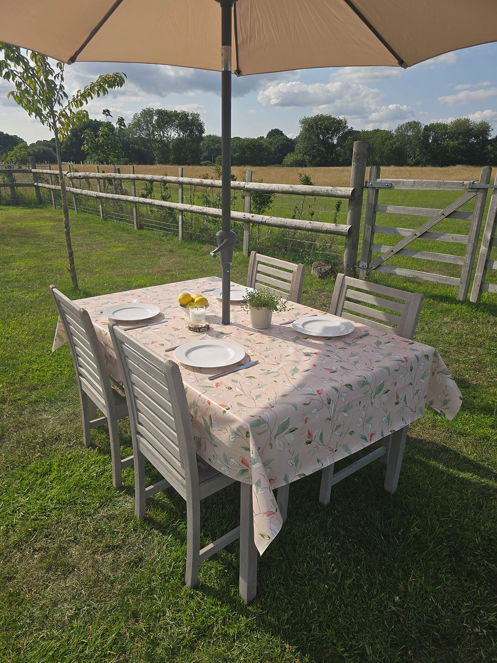 Thumbnail: Table outside on Blushed Vine