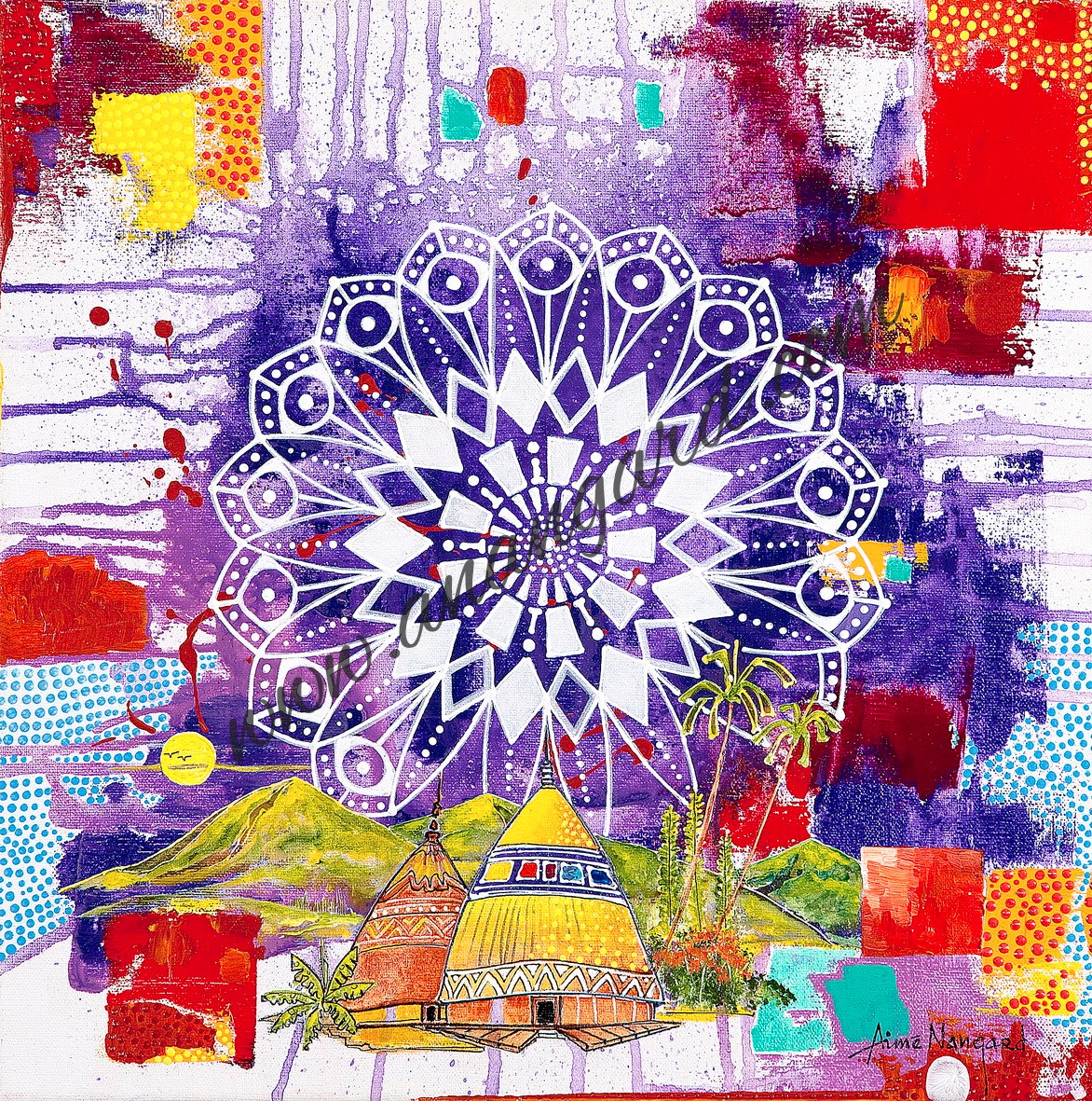 MANDALAS NC (40x40)-ink