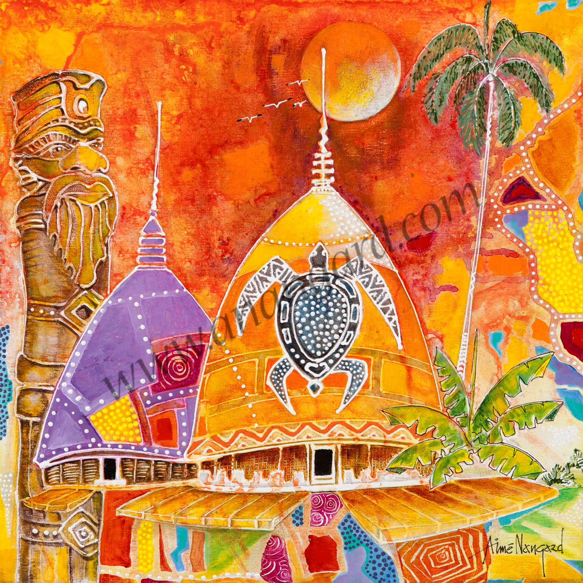 Crépuscule_40x40