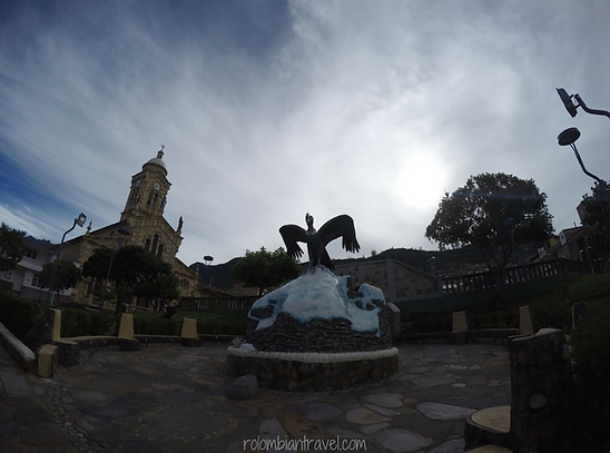 parque principal de guican boyaca