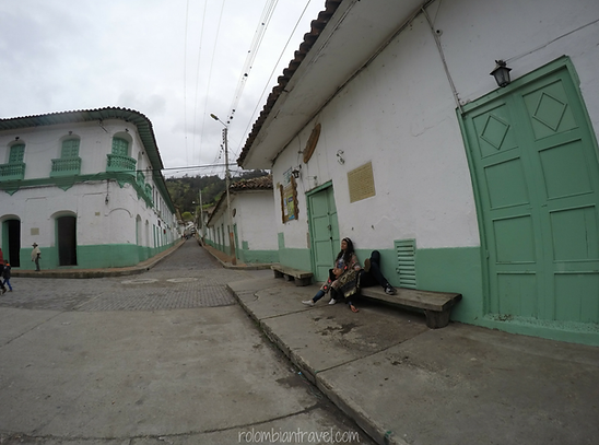 calles en el cocuy boyaca