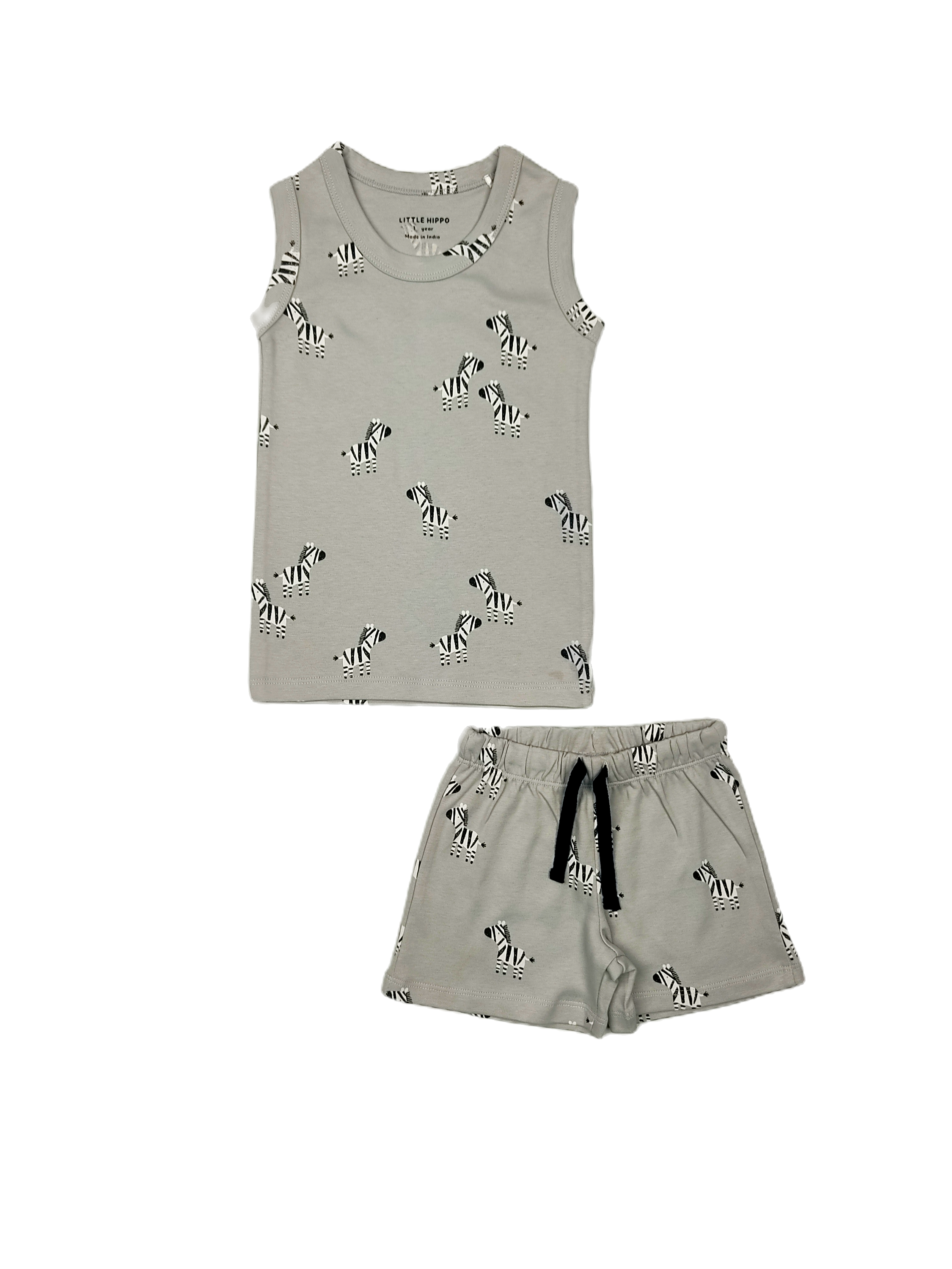 LITTLE HIPPO ZEBRA LS PJ