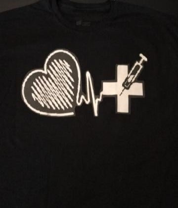 Medical field shirt.
