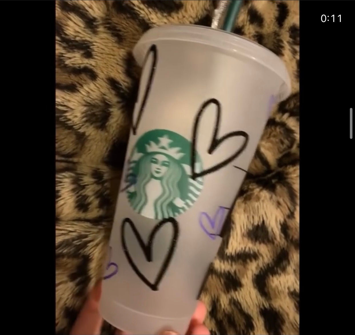 Customized Starbucks tumblers
