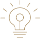 Lightbulb drawn icon