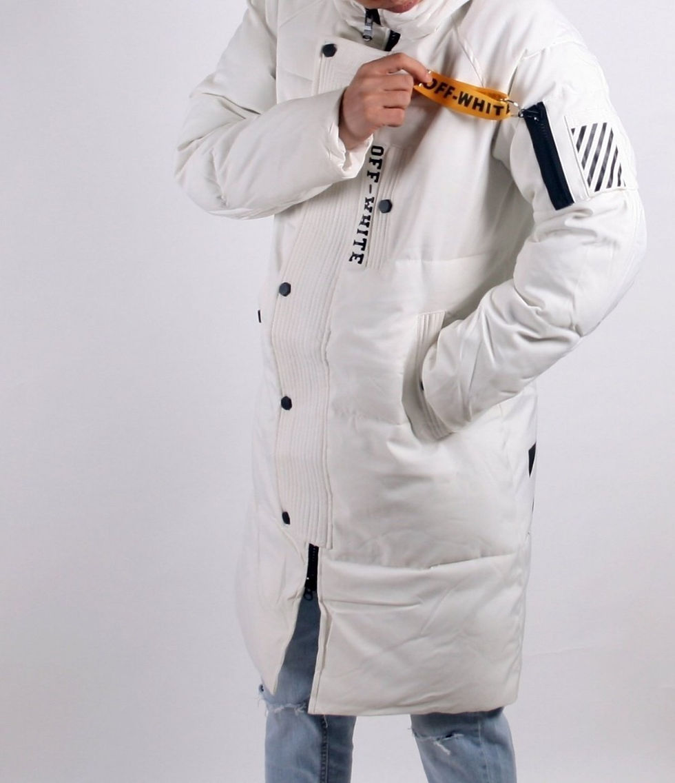 (K) 오프화이트 롱패딩