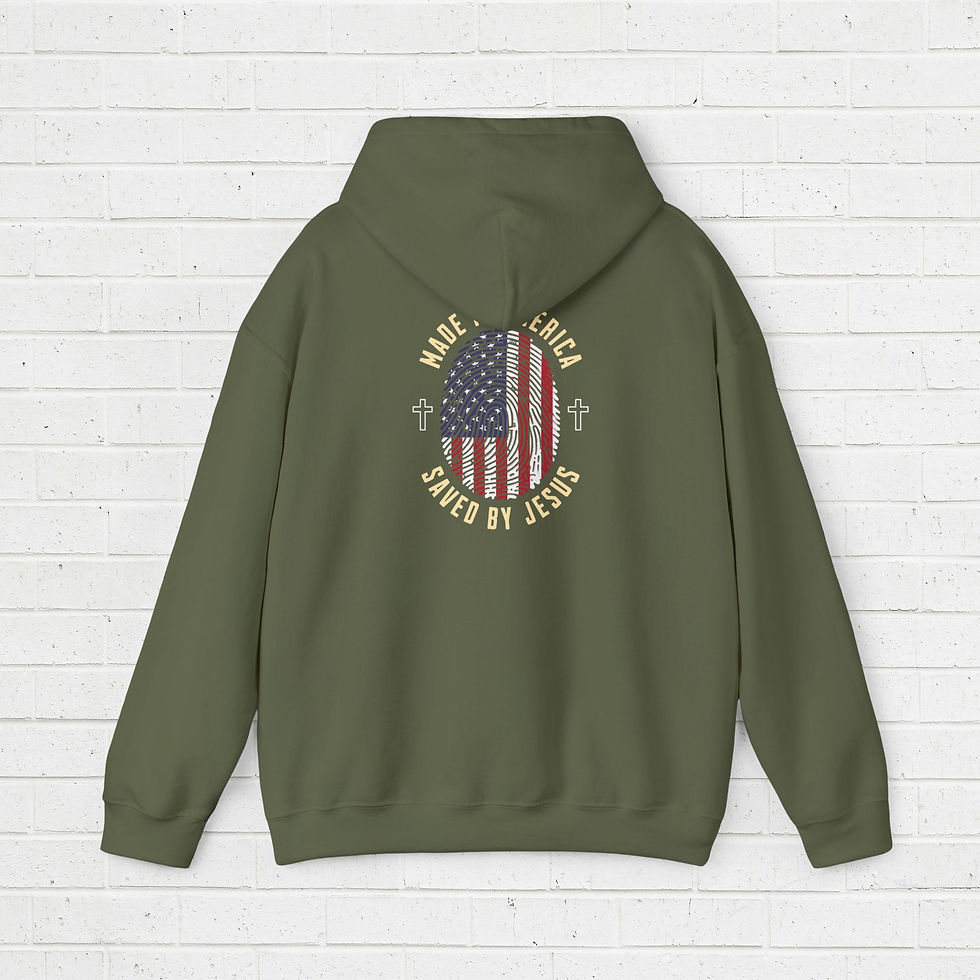 Thumbnail: Hoodie - Identity flagprint