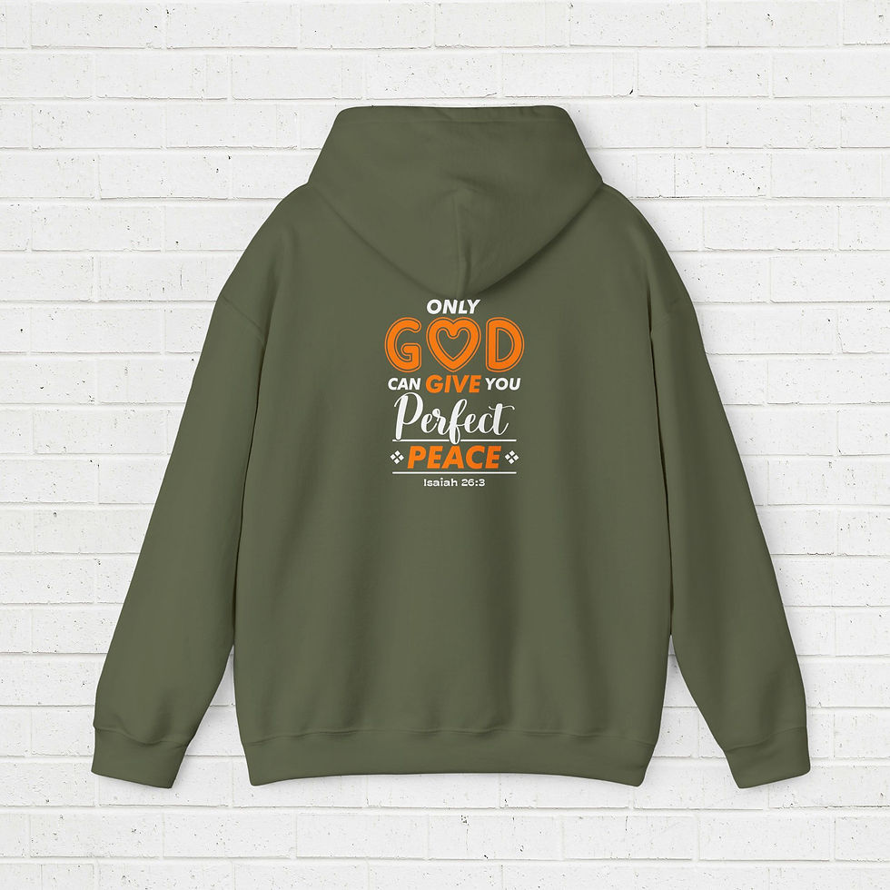 Thumbnail: Hoodie - God perfect peace
