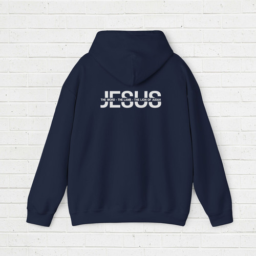 Hoodie - Jesus word lamb lion | Tokens Of Unity