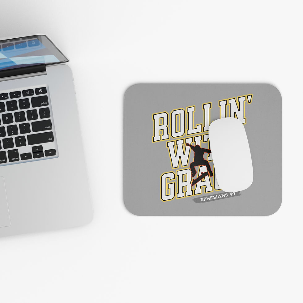 Thumbnail: Mouse Pad - Street Gospel Rollin Grace
