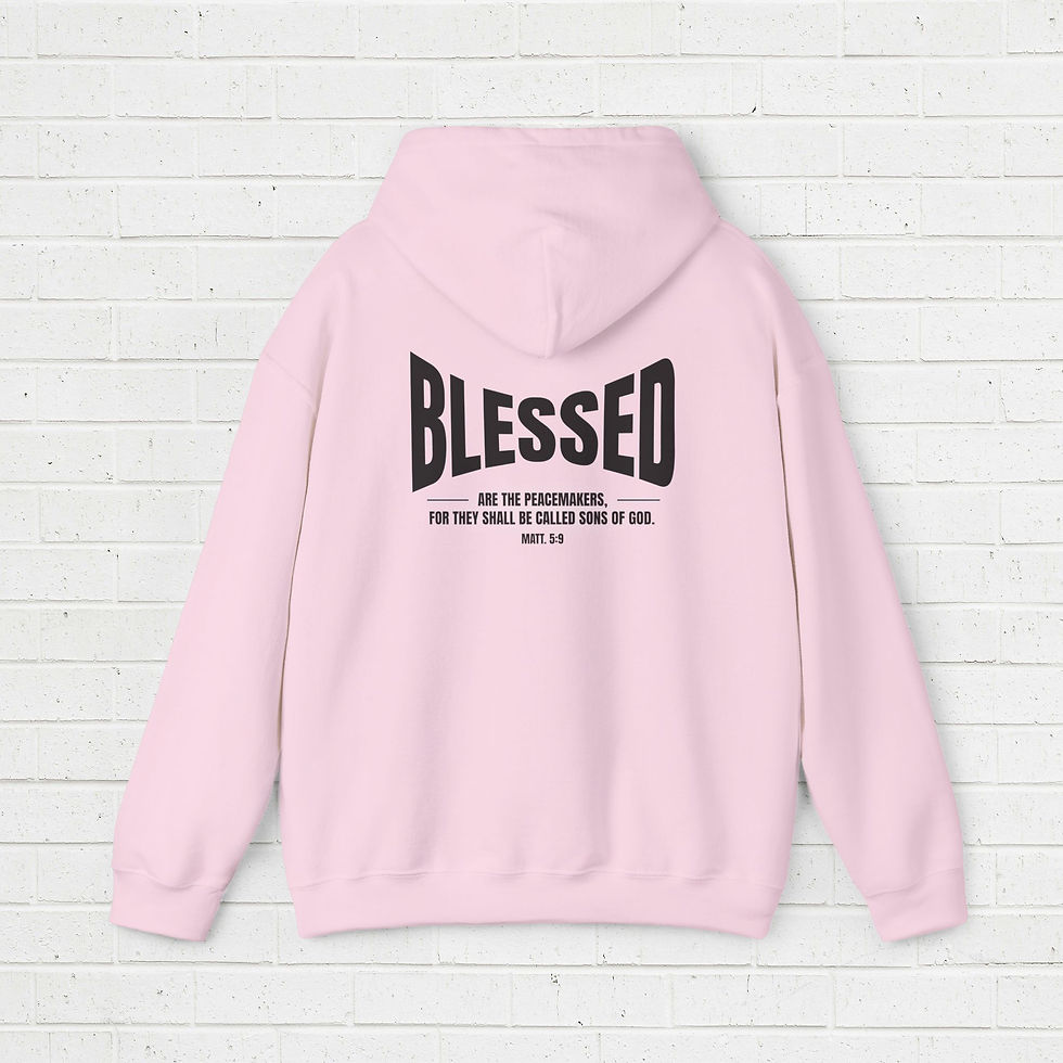 Thumbnail: Hoodie - Blessed Mt. 5:9
