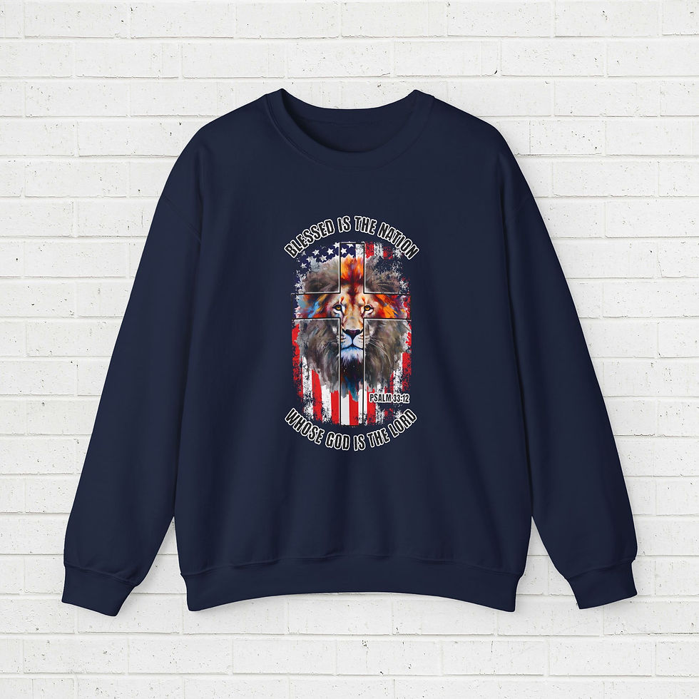 Thumbnail: Crewneck Sweatshirt - Identity Blessed Nation