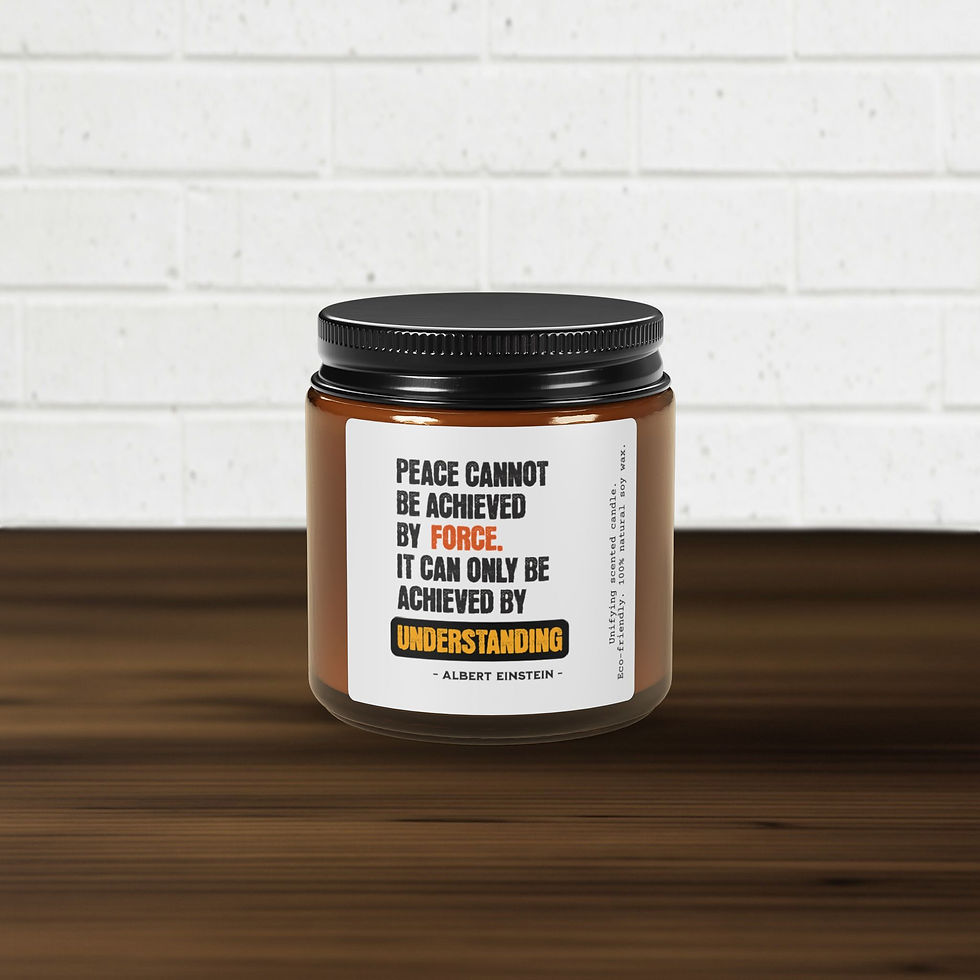 Thumbnail: Scented Soy Candle - Quotes Einstein