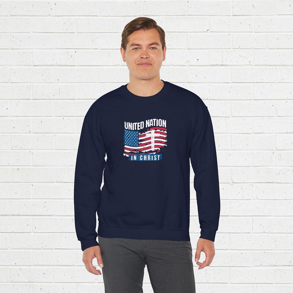 Thumbnail: Crewneck Sweatshirt - Identity Nation In Christ