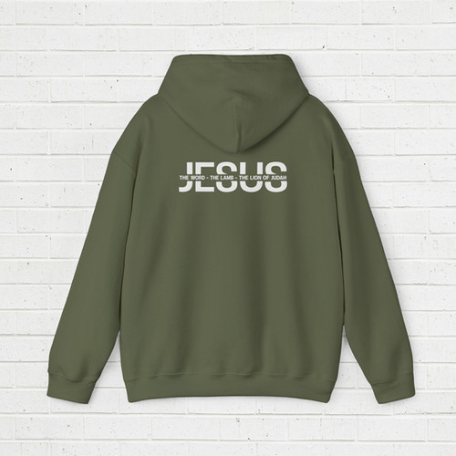 Hoodie - Jesus word lamb lion | Tokens Of Unity
