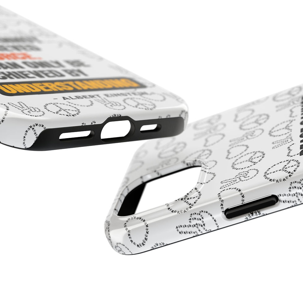 Thumbnail: Tough iPhone Case - Quotes Einstein