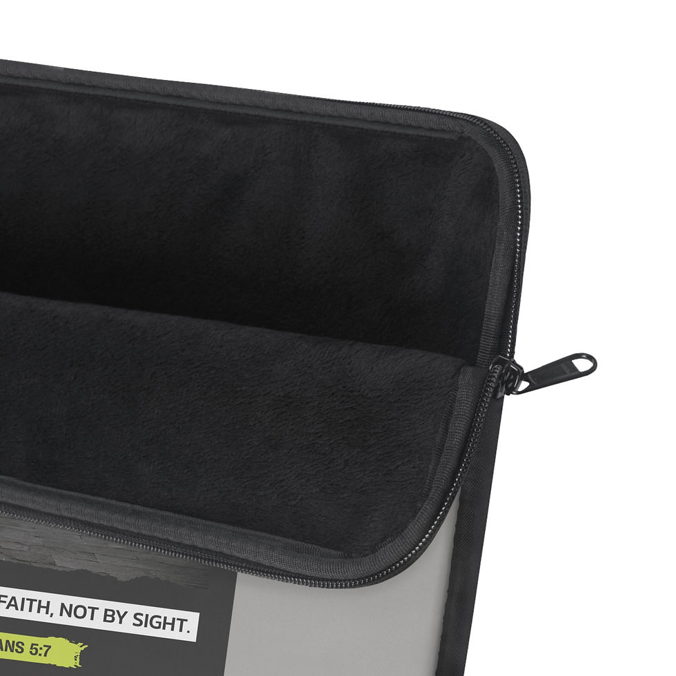 Thumbnail: Laptop Sleeve - Street Gospel Faith Riders