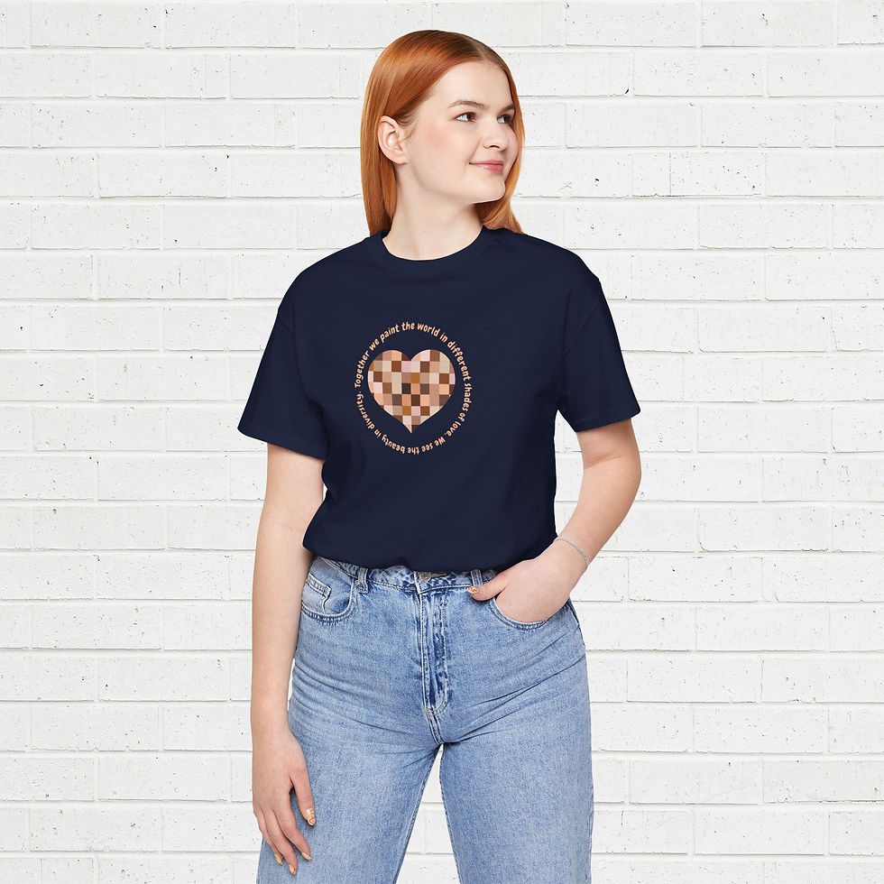Thumbnail: T-shirt Short sleeve - Shades Heart