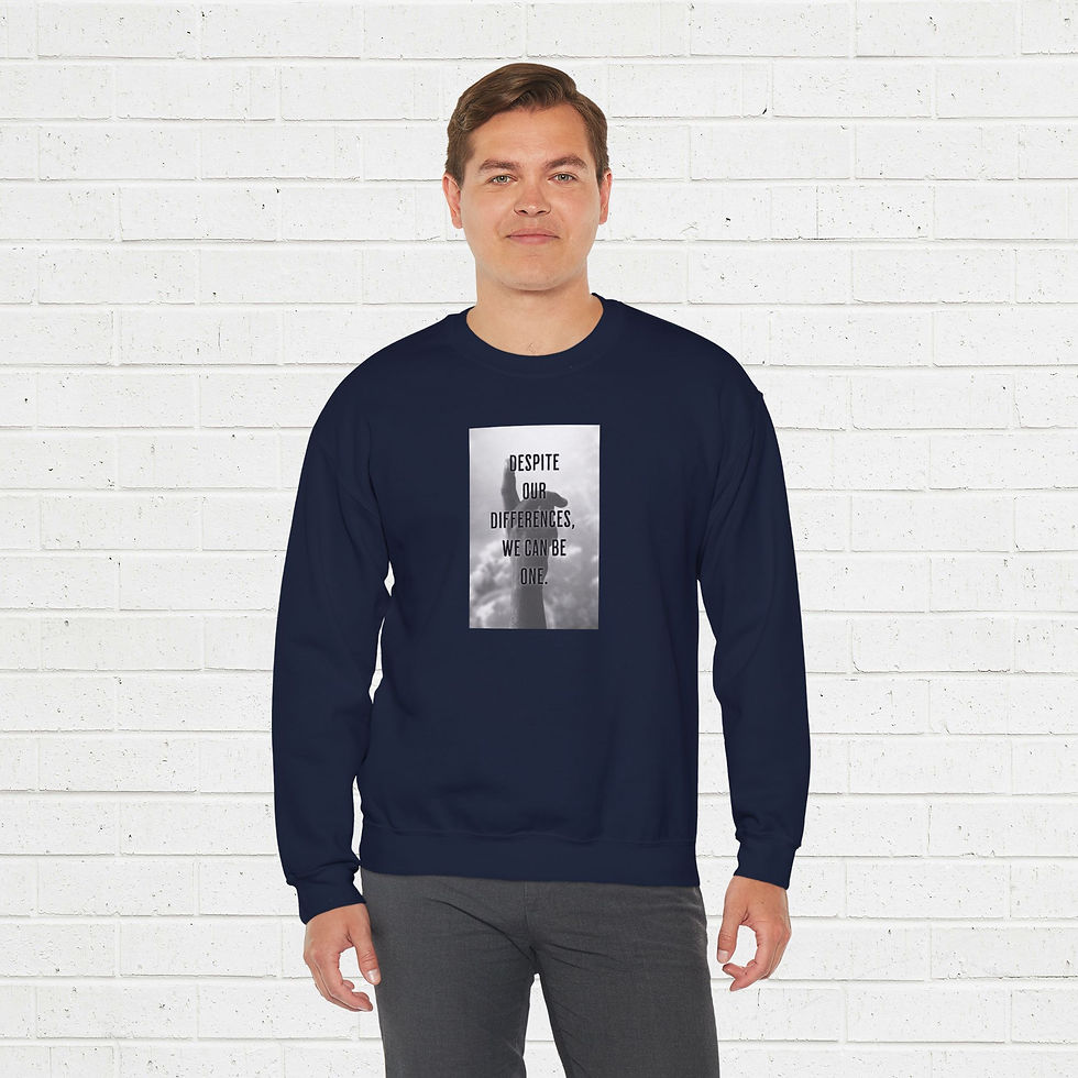 Thumbnail: Crewneck Sweatshirt - Quotes Be One